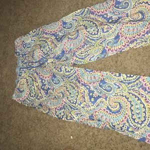 Patterned Vera Bradley pajama pants